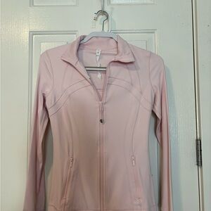 Lululemon Athletica Soft Pink Full-Zip Jacket